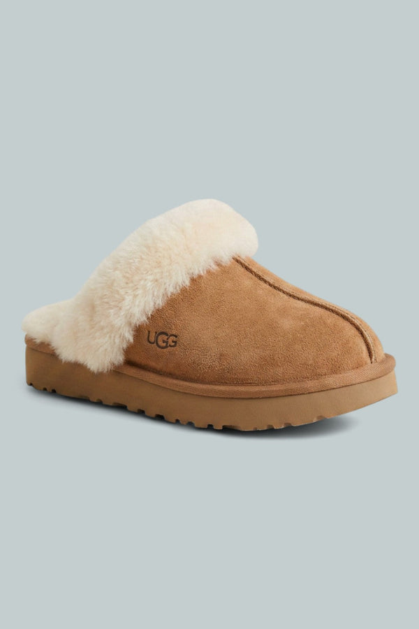 Women's Disquette Slip On Flats - Chestnut