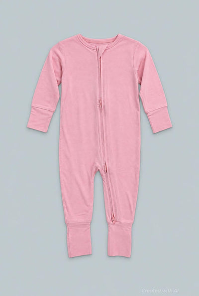 Convertible Romper - Candy Pink - Romper