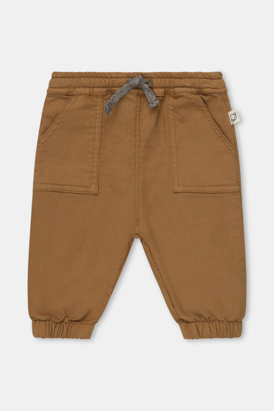 Cotton fleece baby pants - Oil - 6M - Joggers