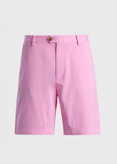 Cotton Twill Logo Short - Pink - Shorts