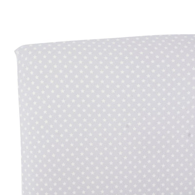 Crib Sheet - Stars Grey