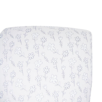 Crib Sheet - Grey Doodle - OS - Crib Sheet