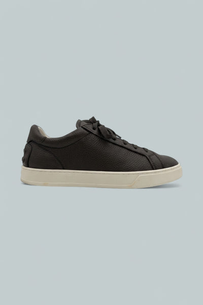 Suede Sneakers - Open Beige