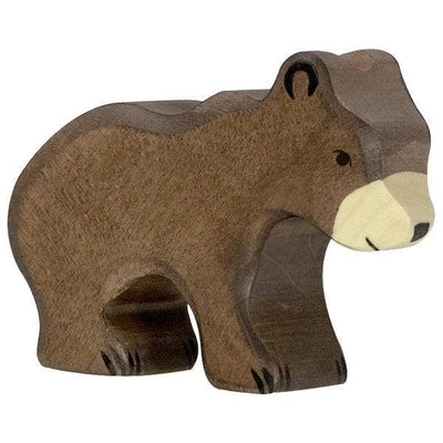 Holztiger Small Brown Bear