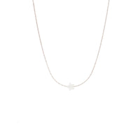 Moonstone Little Star ~ White - 925 Sterling Silver