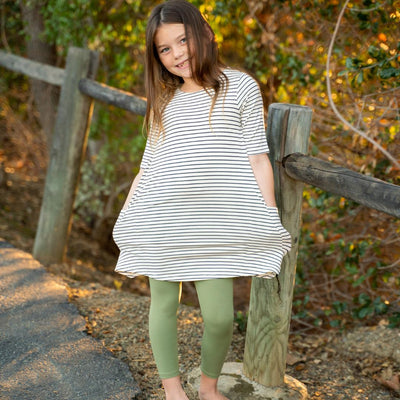Miss Mayhem Tunic - Yacht Stripe White - Dresses
