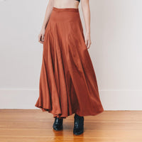 Sage Maxi Skirt - Rust
