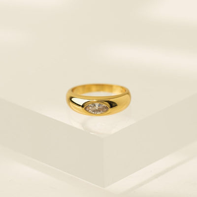 Marquise Dome Ring