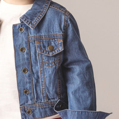 Denim Trucker Jacket - Rock Star - Jacket