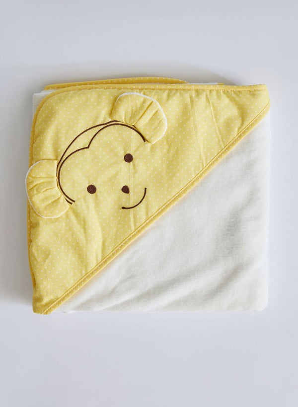 Hooded Bath Towel - Playful Monkey