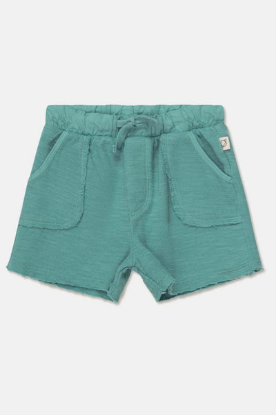 Double-face baby bermuda shorts - Green - Shorts