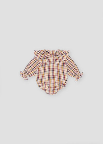Benerice Baby Romper - Multicolor Check