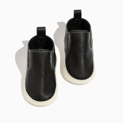 Ebony Slip On Baby Shoe - ’Slip-On - Baby Kids Teen Adult’