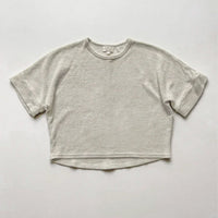 The Oversized Terry Top - Ecru