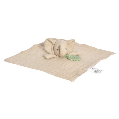 Safari Organic Elephant Comforter - Multicolor / Unisex / OS - ’Stuffed Animal - Baby Kids Adult’