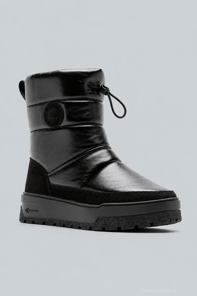 Eric City Dry™ Shearling-Lined Cold Weather Boots - Black - 8 - Boots