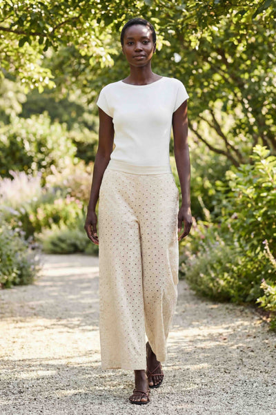 Eyelet Trousers - Trouser