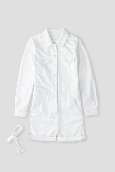 Pilot Short Jumper - White