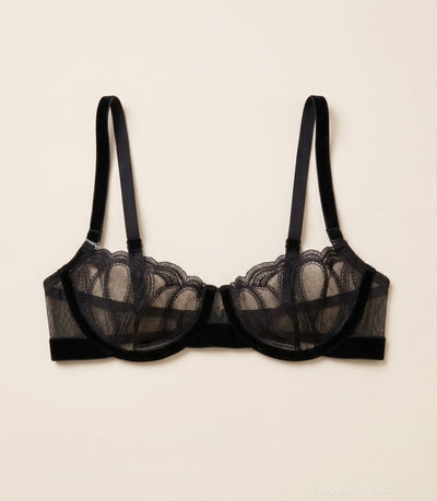 F*ck Perfection Demi Bra - Black - Bra
