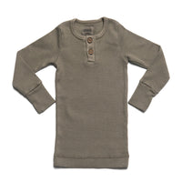 Organic Vintage L/S Top - Moss