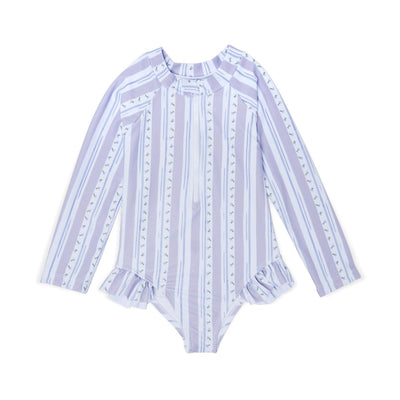 Lyla Rashguard - Purple Stripe