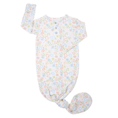 Knotted Gown - Pretty Pansy