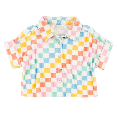 Drew Boxy Button Down - Starburst