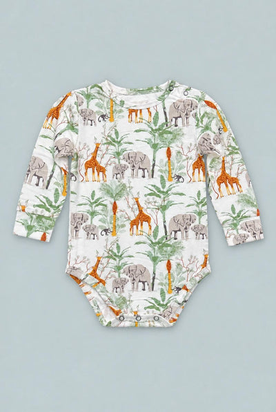 Long Sleeve Bodysuit - George's Jungle