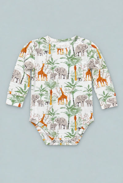 Long Sleeve Bodysuit - George's Jungle