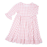 Southern Sweetheart Dress - Pink Gingham