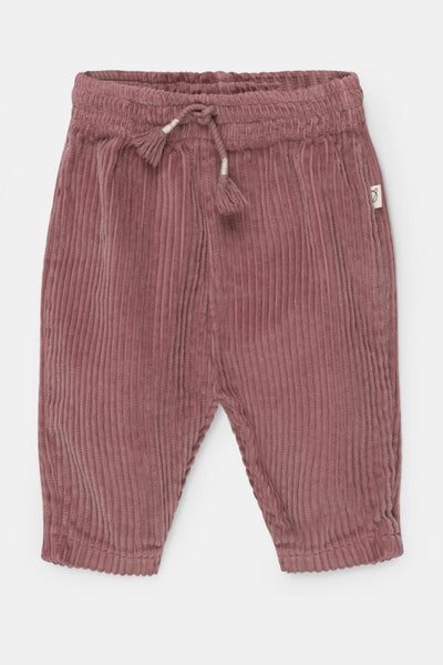 Organic baby corduroy pants - Pink