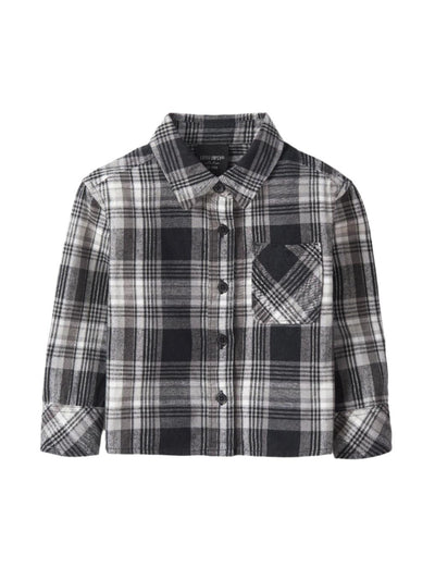 Baby Flannel Button Up - Button Down Shirt