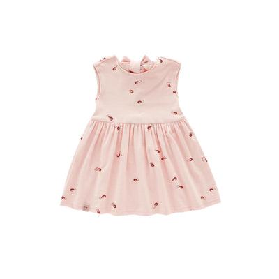 Fit & Flare Jersey Dress - Pink - Dresses