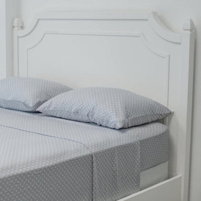 Flat Sheet Twin - Stars Grey - OS - Crib Sheet