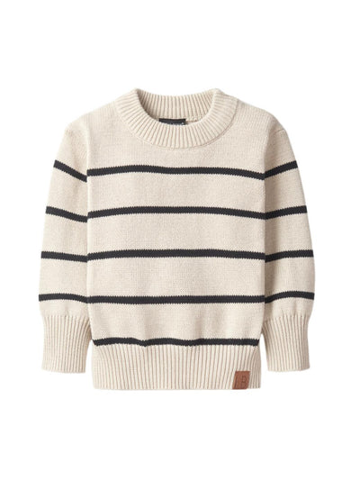 Knit Sweater - Pinstripe - Sweater