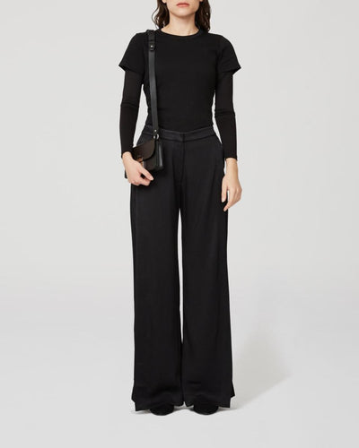 Front-flap Karla Pant - Black - Pants