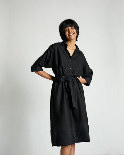 Sunday Smoke Dress - Black