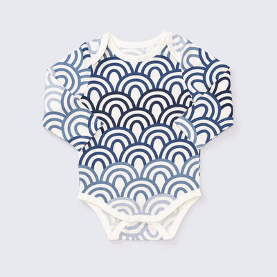 Long Sleeve Jack + Jill Bodysuit - Ombre Arch Deco