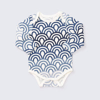 Long Sleeve Jack + Jill Bodysuit - Ombre Arch Deco