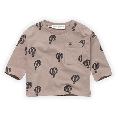 Hot Air Balloon T-Shirt - Mud - FINAL SALE - T-shirt