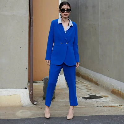 Portia Blazer - Sapphire