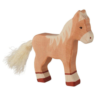 Holztiger Horse Foal, Standing, Light Brown