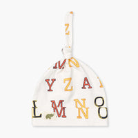 Top Knot Cap - Alphabet City on Neutral