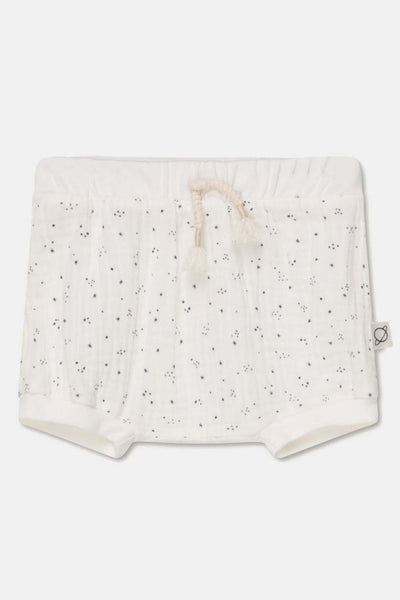 Gauze star-print baby shorts - Ivory - 6M - Shorts