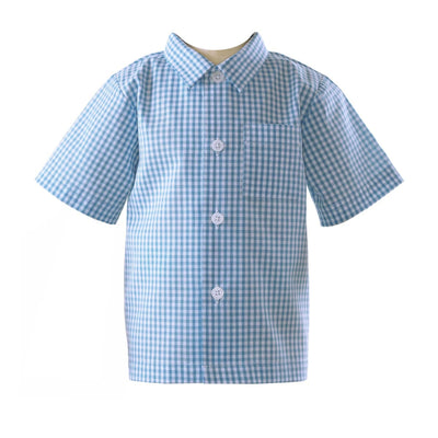 Gingham Shirt Baby - Button Down Shirt