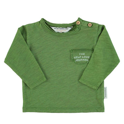 Baby Long Sleeve - Green with Vida Bonita - FINAL SALE - T-shirt