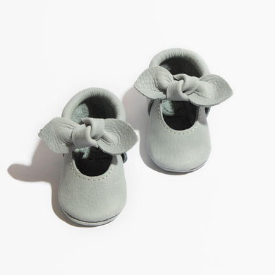 Greatest Snow on Earth Knotted Bow Baby Shoe - ’Flats - Baby Kids Adult All’
