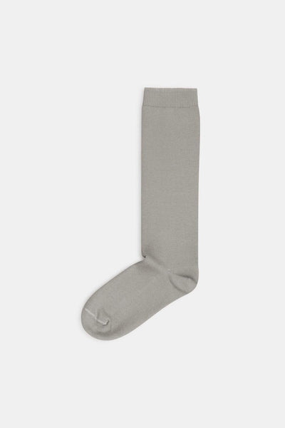 Cotton calf socks - Light grey