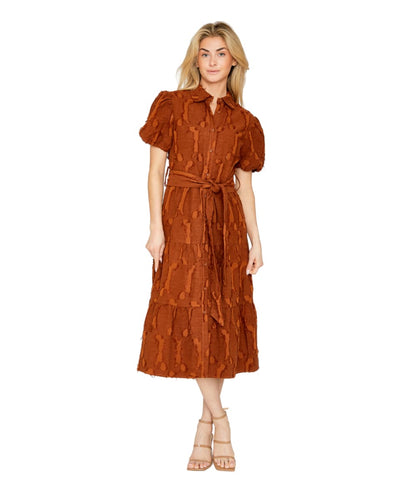 Chloe Dress - Auburn Brown
