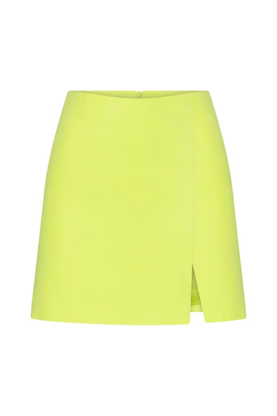 Vance Mini Skirt - Lime